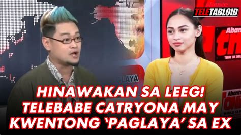 lei catriona scandal|HINAWAKAN SA LEEG! TELEBABE CATRYONA MAY .